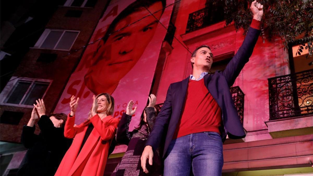 El PSOE gana pero no suma con Podemos; Vox y el PP suben, y Ciudadanos se hunde
