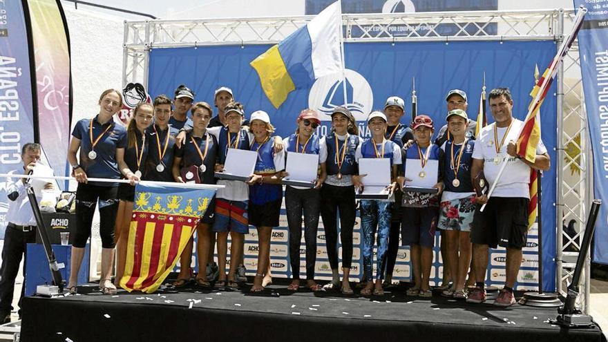 Balears se proclama campeona de España por equipos de Optimist