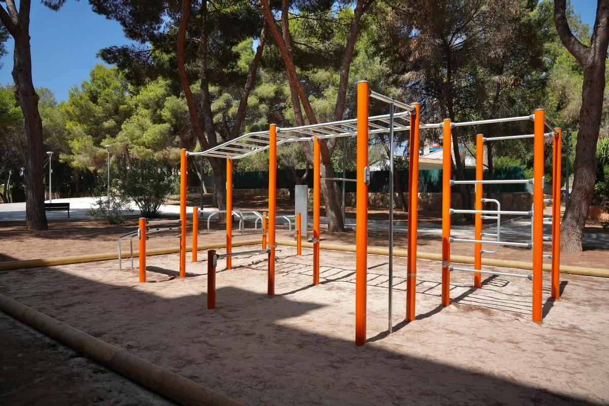 Imagen de la nueva zona de juegos de la calle Mar Jónica.