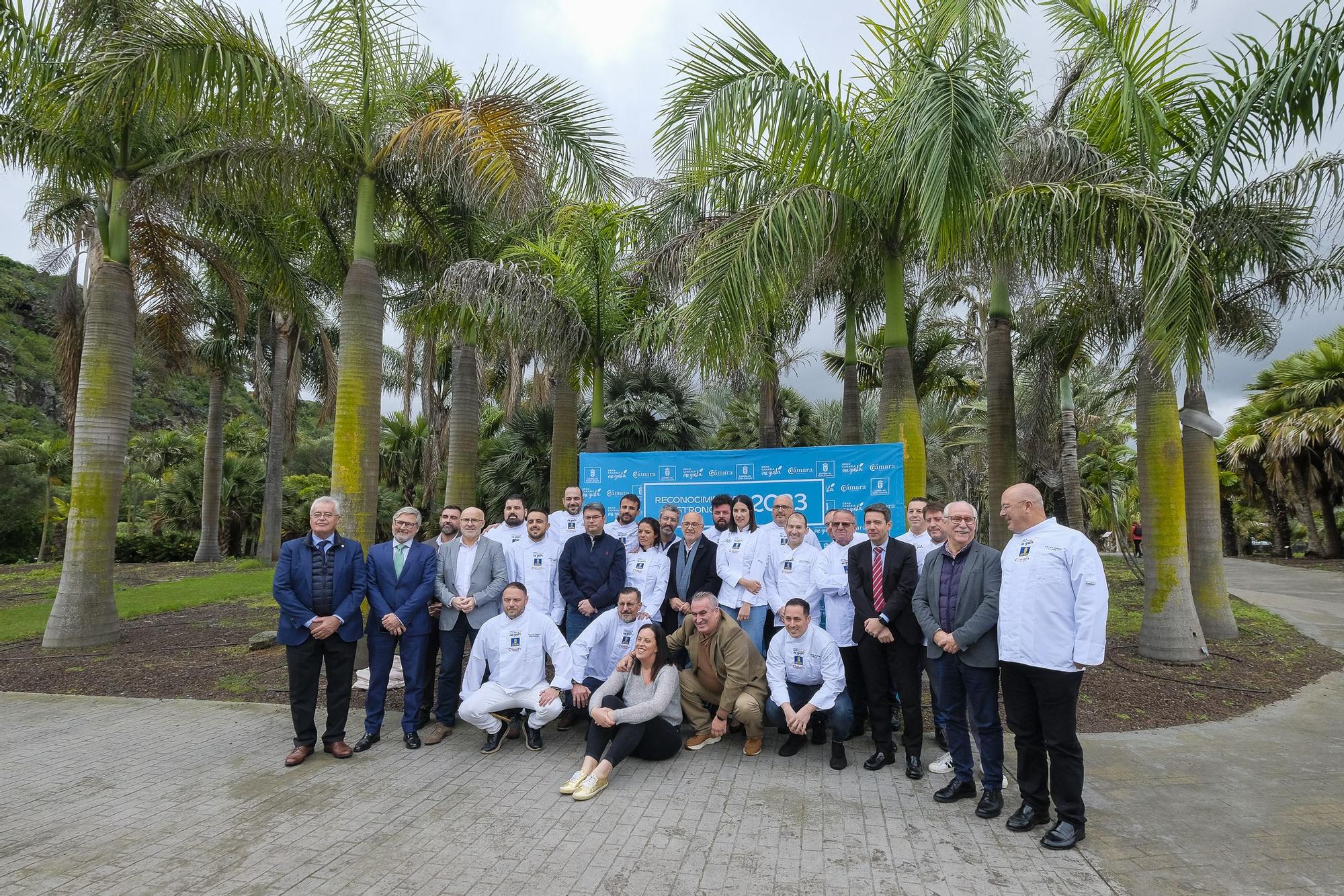 El Cabildo de Gran Canaria homenajea a los galardonados con las Guías Michelin y Repsol 2023