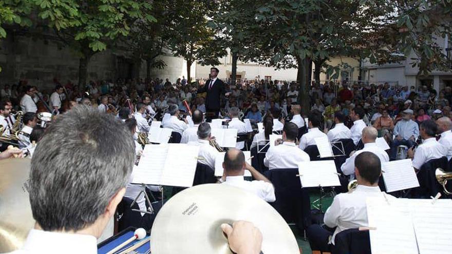 Concierto al aire libre de la Banda Municipal.