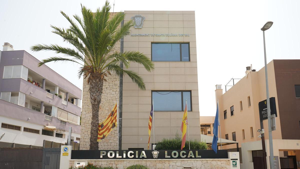 Sede de la policía local de Santa Eulària.