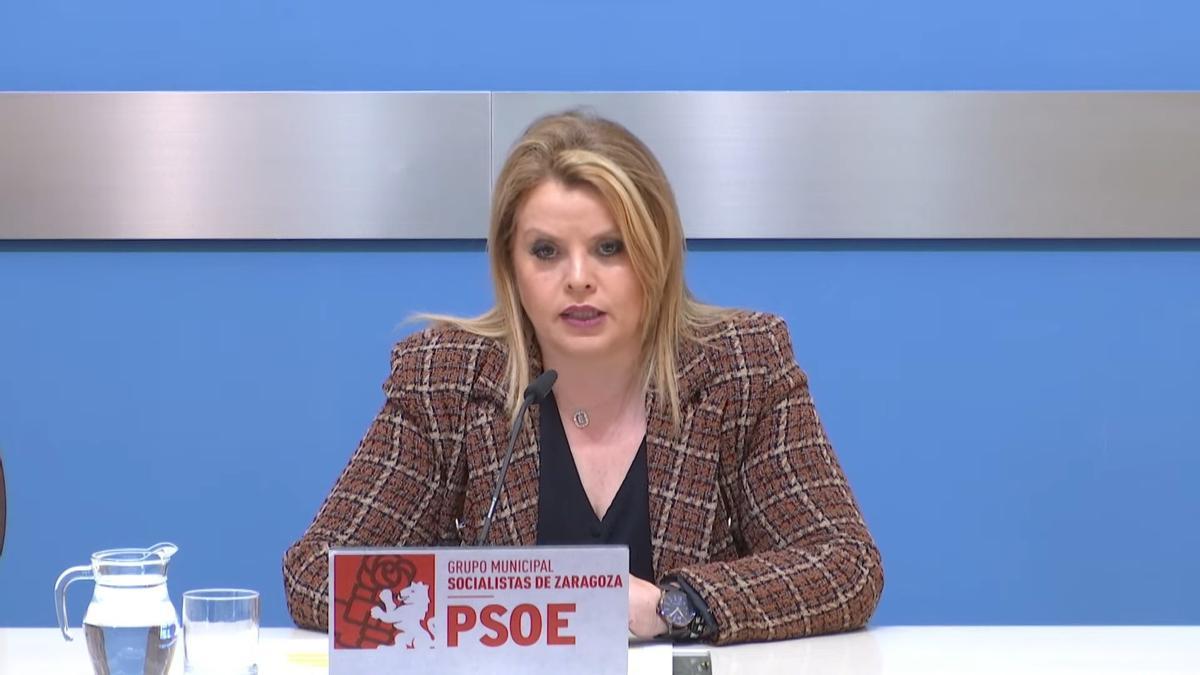La concejal del grupo municipal del PSOE en el Ayuntamiento, Eva Cerdán.