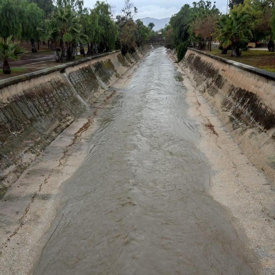 El río Vinalopó a su paso por Elda