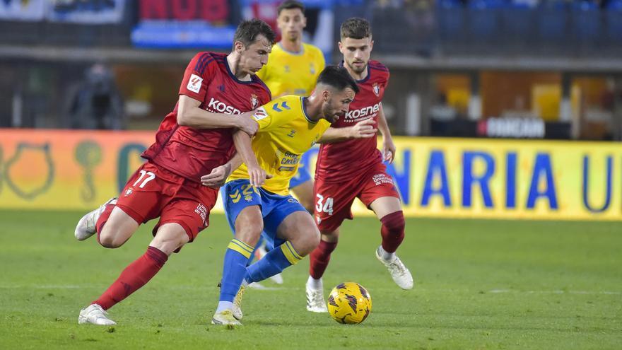 El partido UD Las Palmas-CA Osasuna, en imágenes