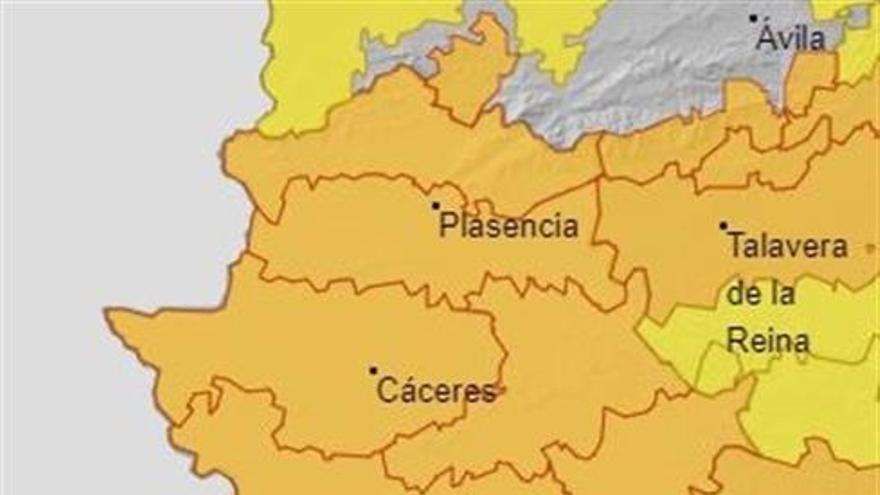 Extremadura continúa este martes en alerta naranja por altas temperaturas