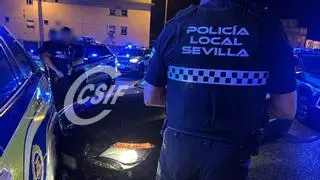 Una peligrosa persecución de 20 minutos por Sevilla acaba con tres detenidos y seis policías locales heridos