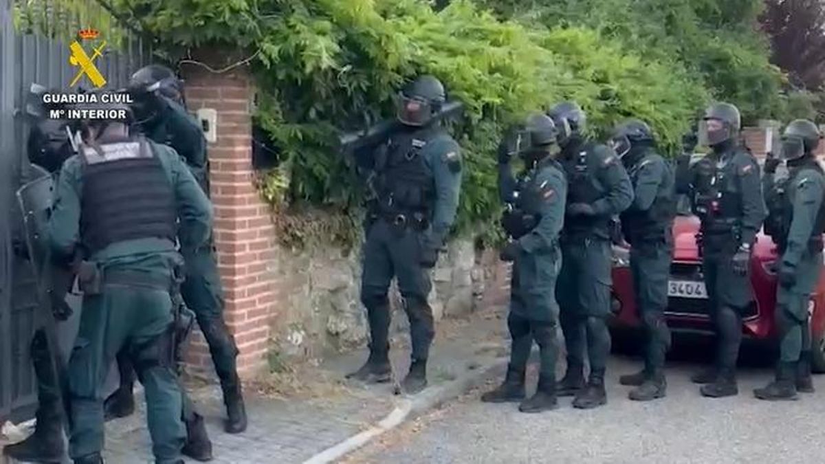 Desmantelada una plantación de marihuana en Miraflores de la Sierra.