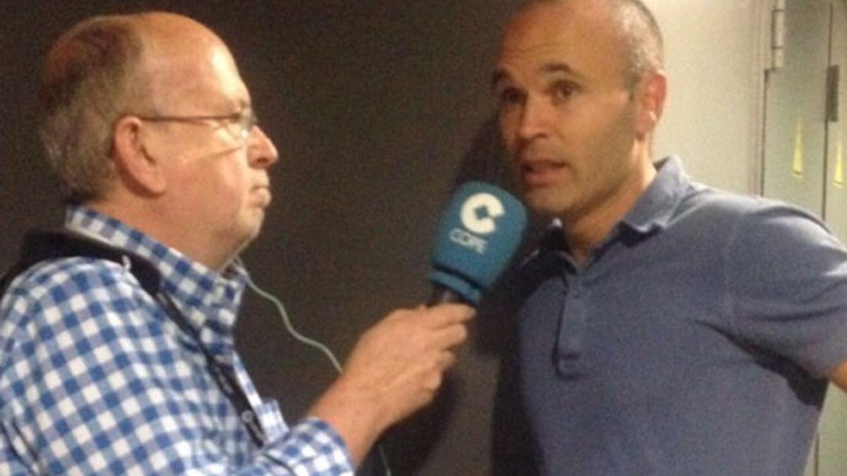 Iniesta habló de su renovación