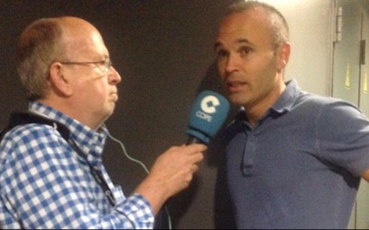 Iniesta habló de su renovación