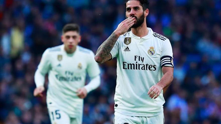 El Real Madrid golea al Melilla en el Bernabéu