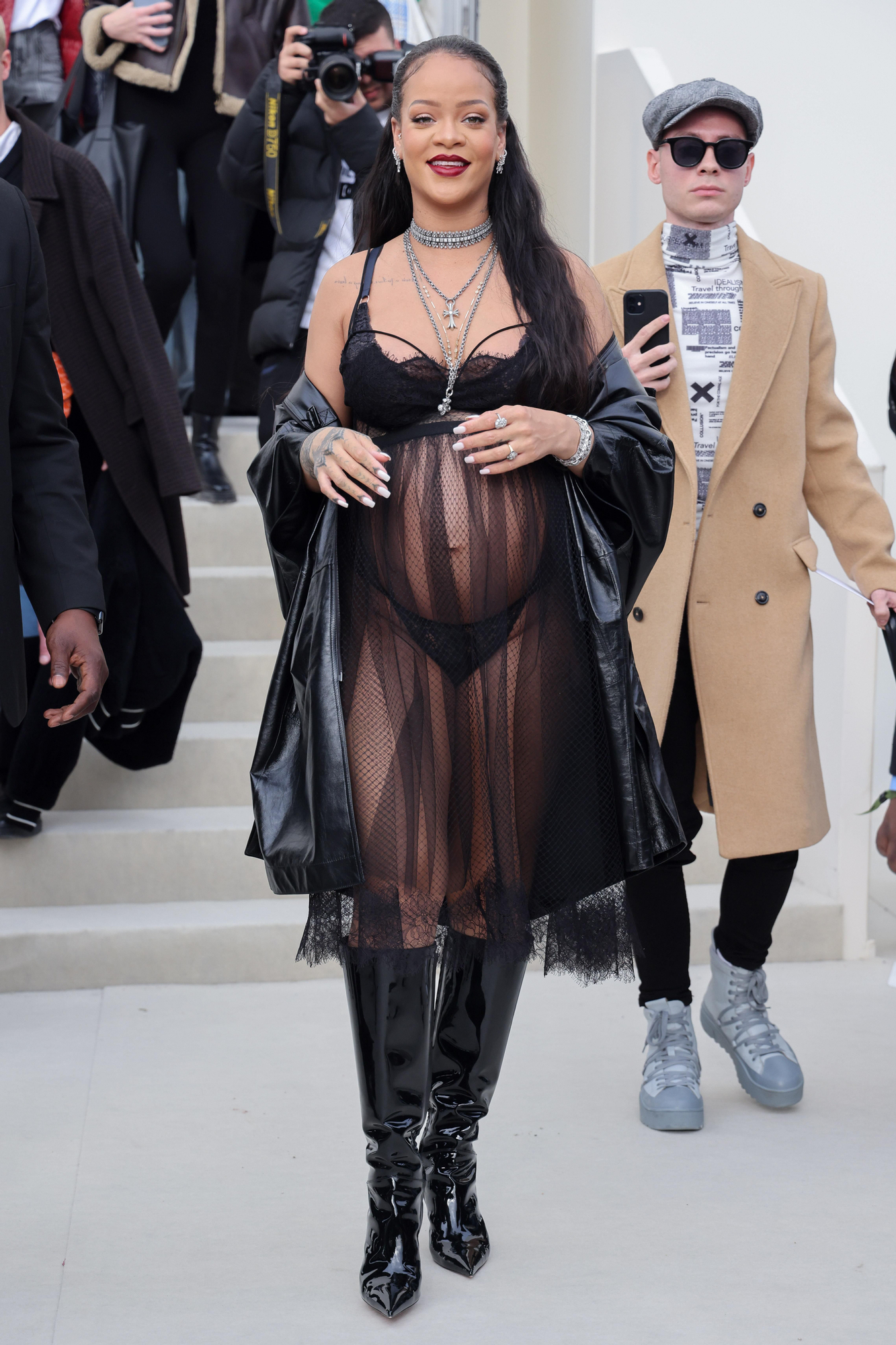 Rihanna, en la Paris Fashion Week 2022