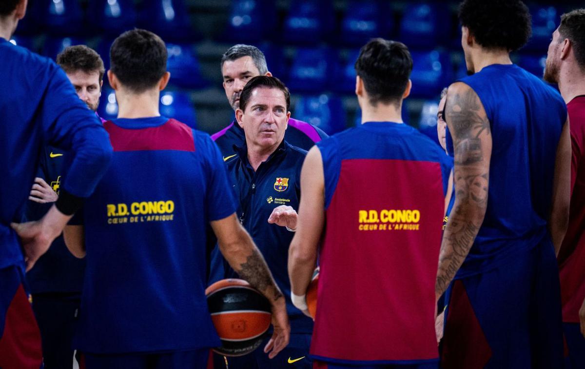 Xavi Pascual vol "guanyar i fer feliços els culers"