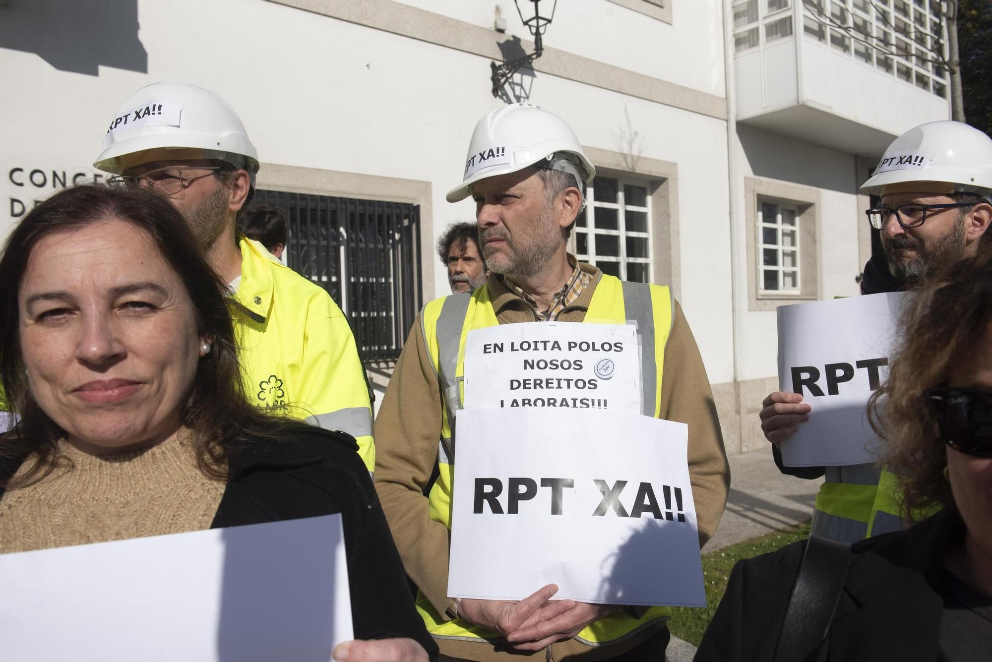 Último pleno de María Pan como alcaldesa de Cambre