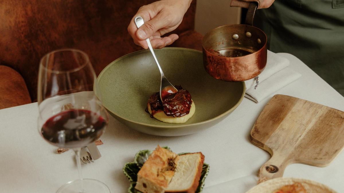 Uno de los platos del restaurante Gurisa (Madrid).