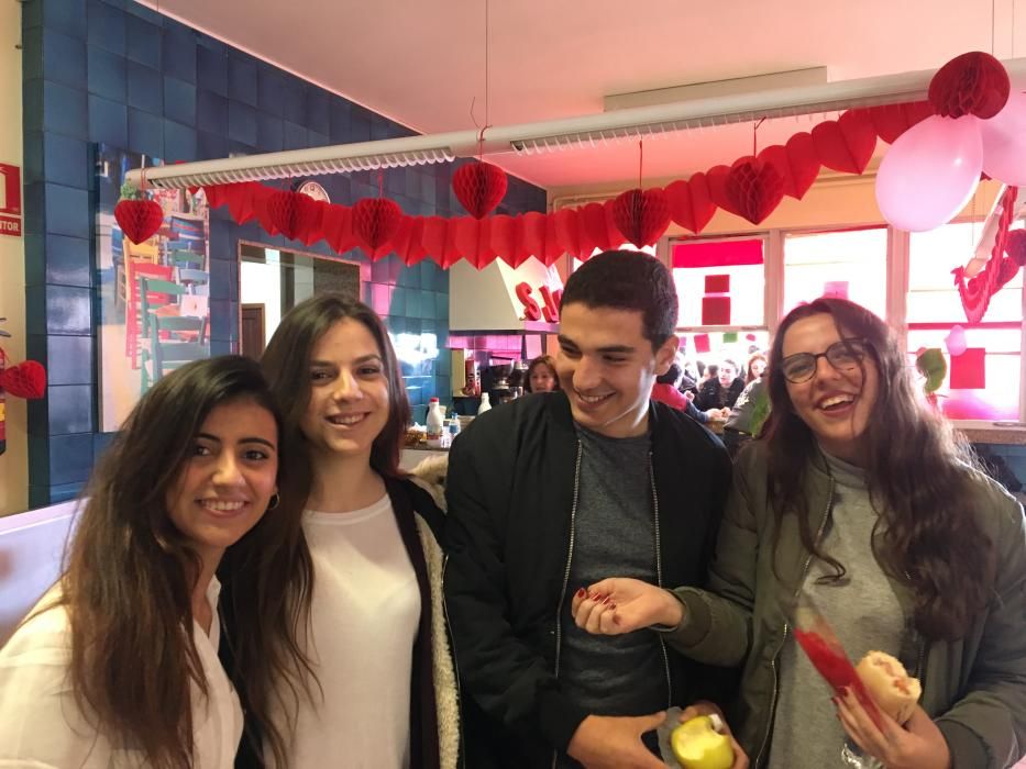 San Valentín solidario en el colegio Sant Josep Obrer