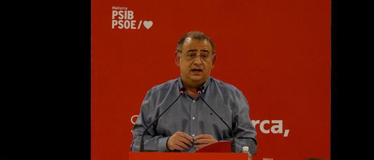 El reelegido secretario general de los socialistas de Calvià, Alfonso Rodríguez Badal.