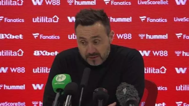 De Zerbi, sobre Cuti Romero: "Espero que no sea un problema grave porque es un jugador crucial"