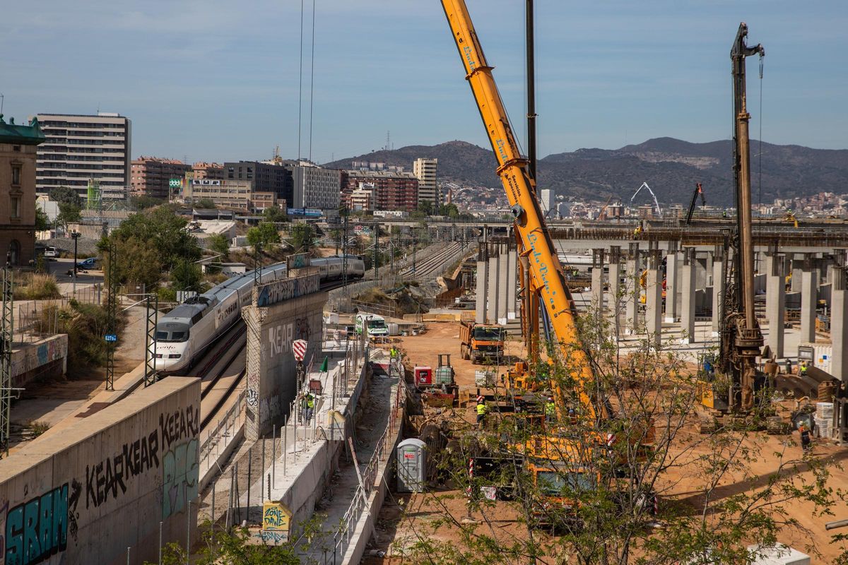 El Central Park de Barcelona, sense data i a rebuf de la macroestació de la Sagrera