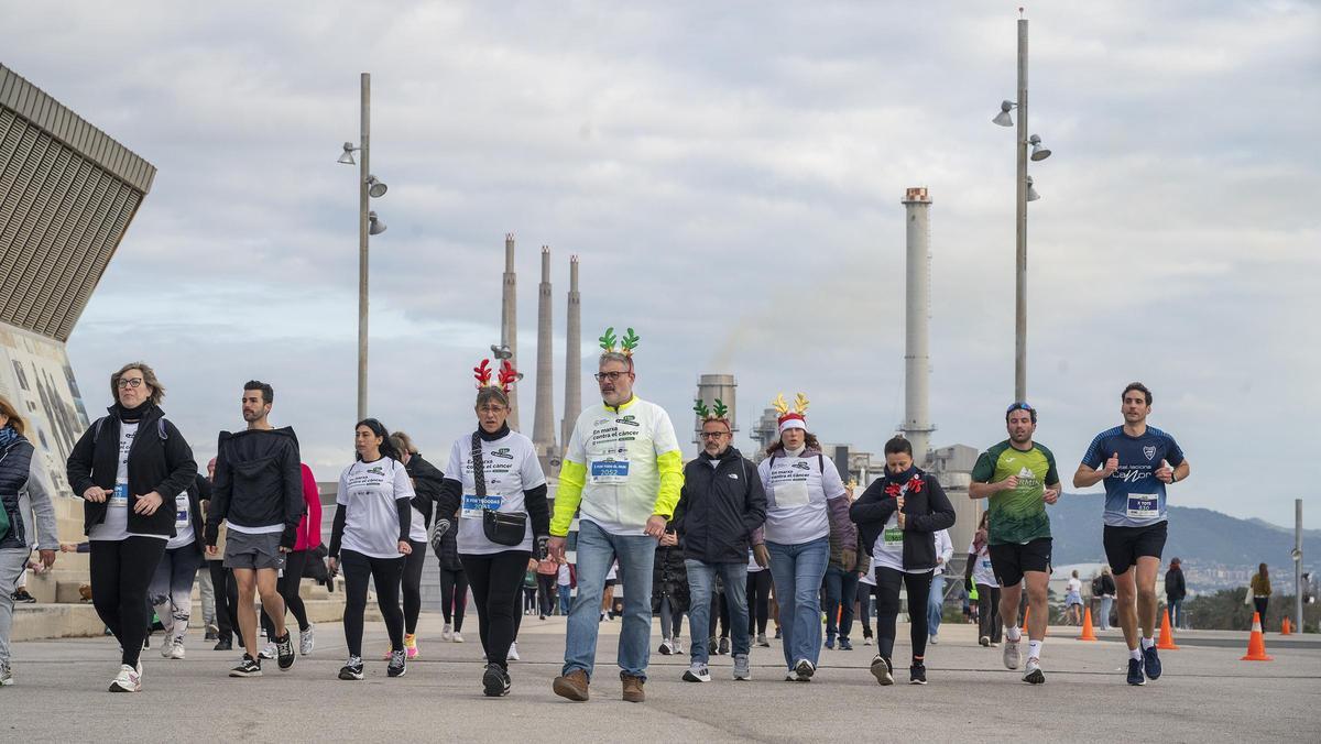 Barcelona corre contra el cáncer en el Fòrum