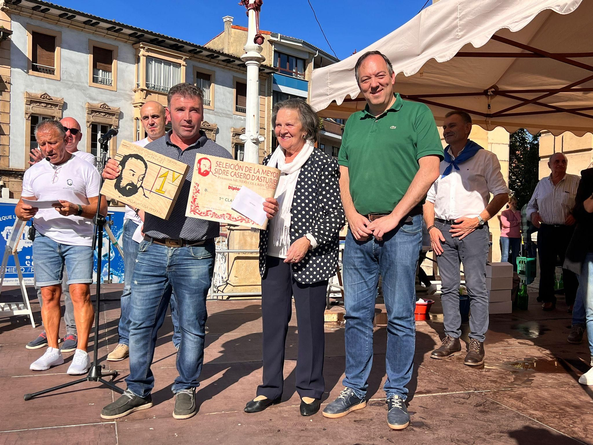 Así ha sido la final de los Premios Mundo Collada de sidra casera en Villaviciosa