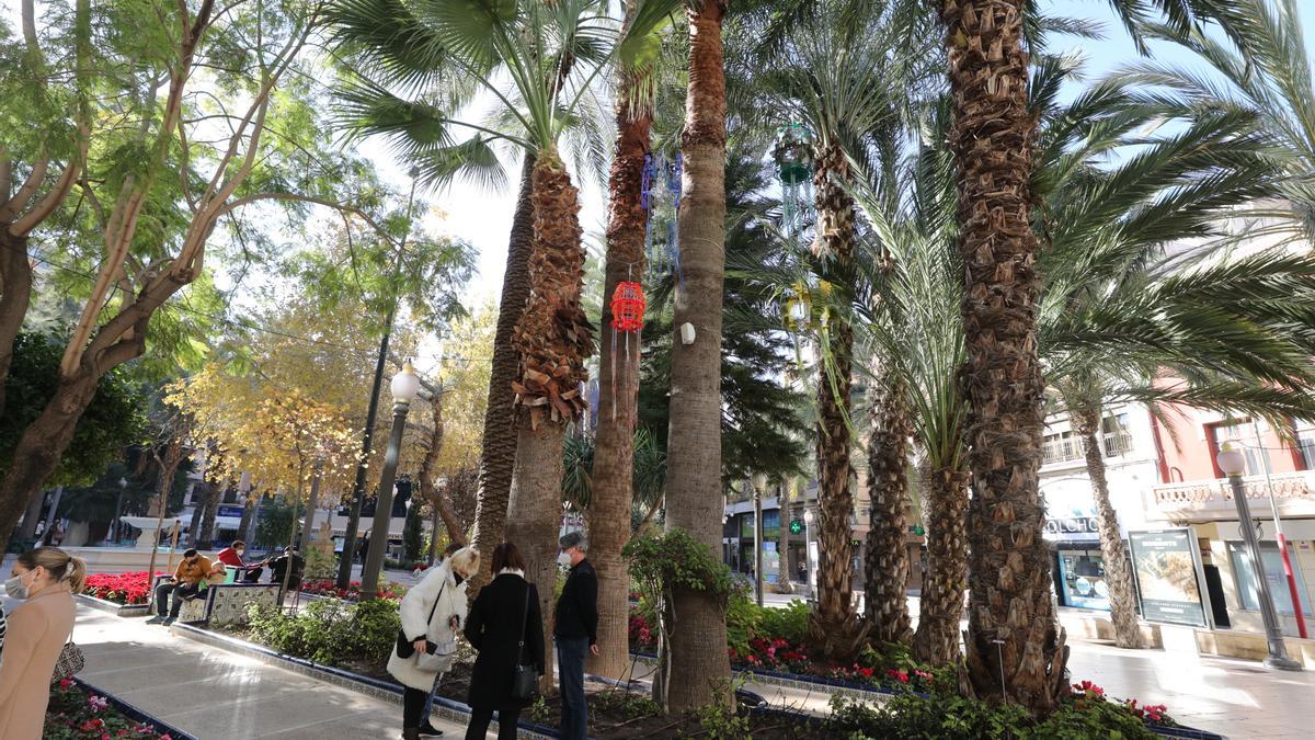 Piñatas sostenibles en la Glorieta