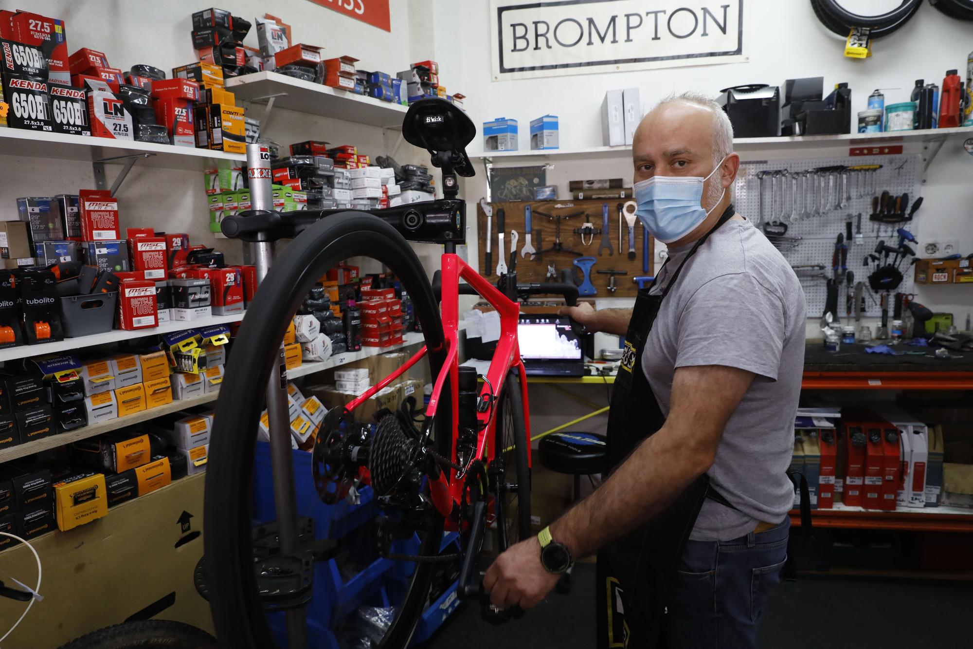 Las bicis se agotan en Gijón