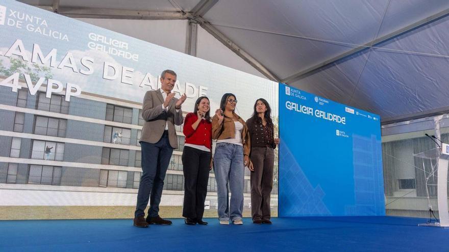 La Xunta ya tiene en marcha las 4.000 viviendas comprometidas para 2028