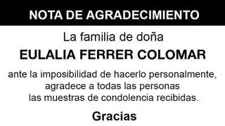 Nota Eulalia Ferrer Colomar
