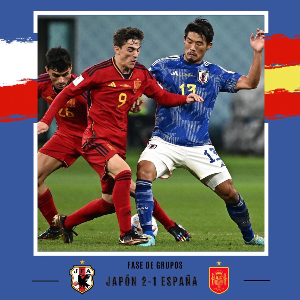 La derrota ante Japón fue dolorosa y condenó a España a la segunda plaza