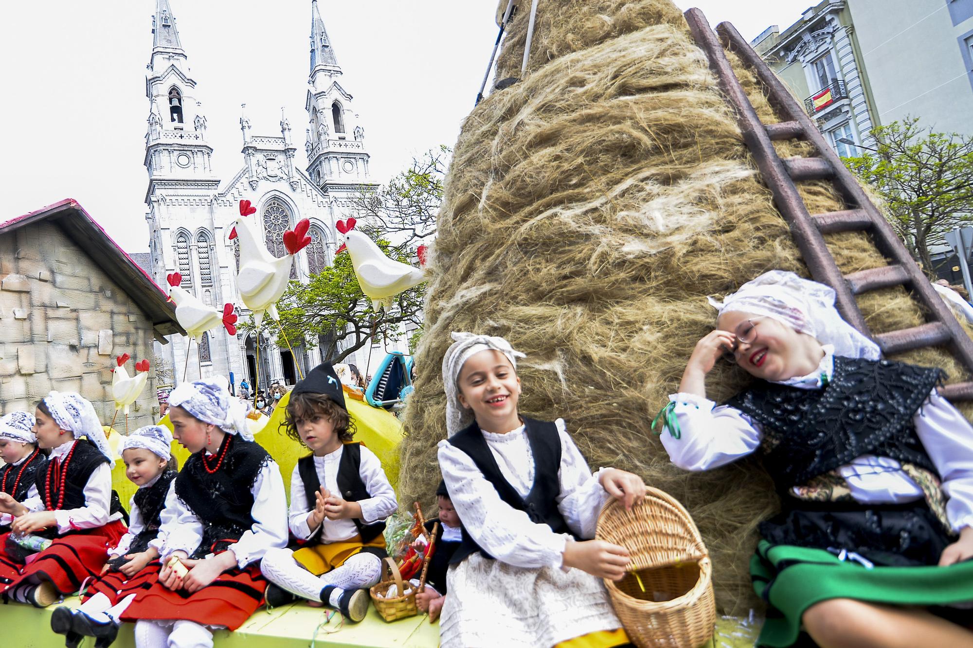 Inicio de las fiestas del Bollo de Avilés