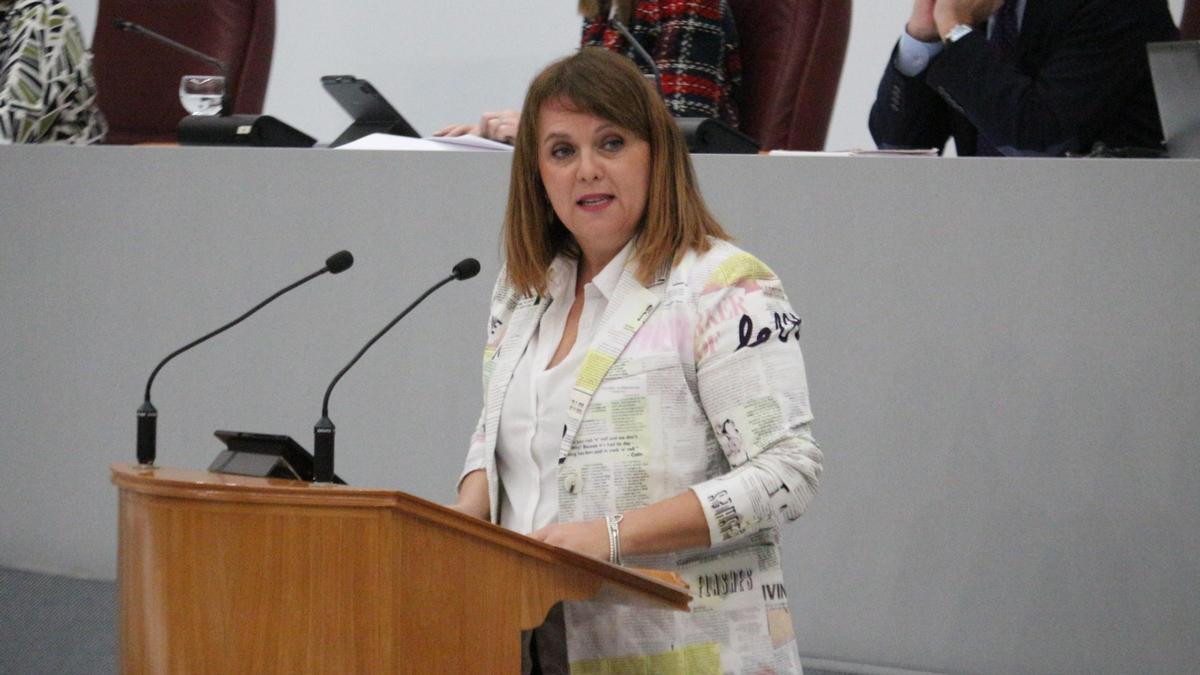 La diputada autonómica socialista María Dolores Martínez.