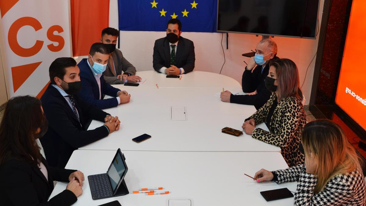 Reunión de los grupos provinciales de Ciudadanos de Córdoba y Jaén.