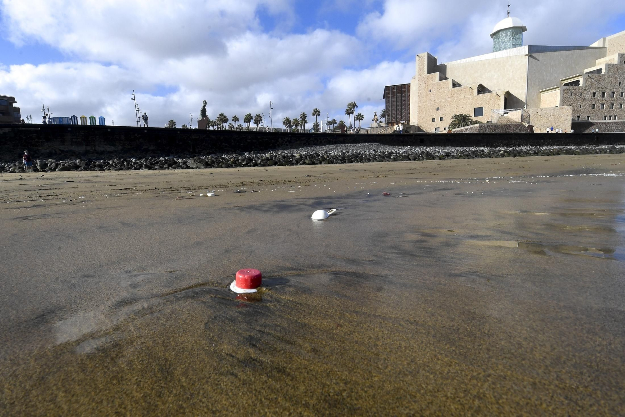 Microplásticos en Las Canteras