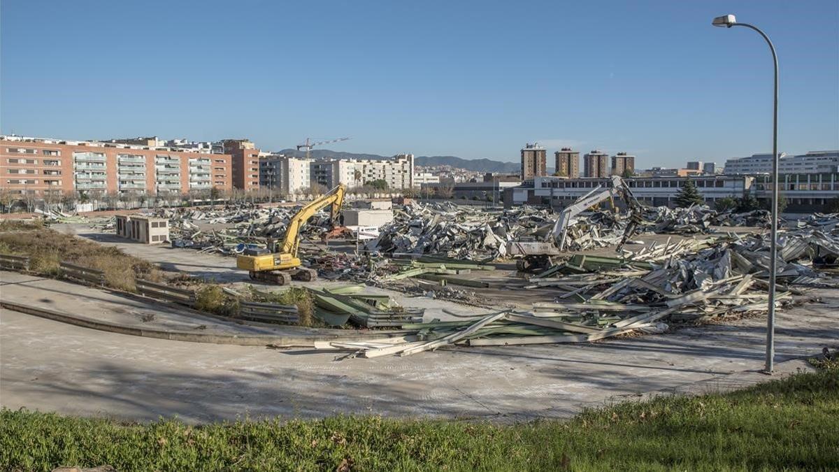 Aspecto actual de la antigua fábrica de Mercedes-Benz