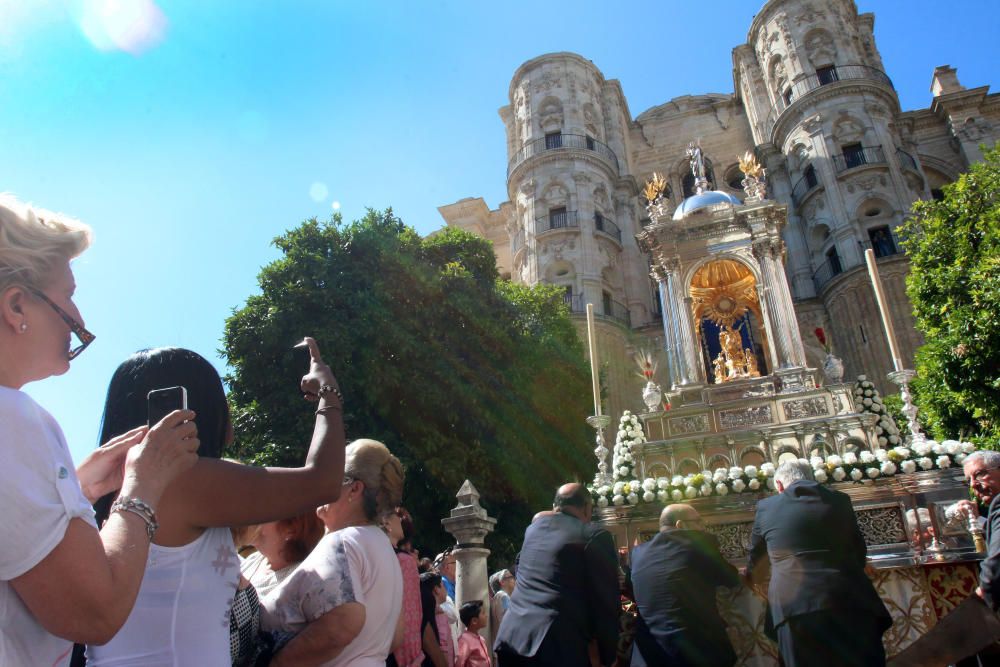 Procesión del Corpus en Málaga de 2018