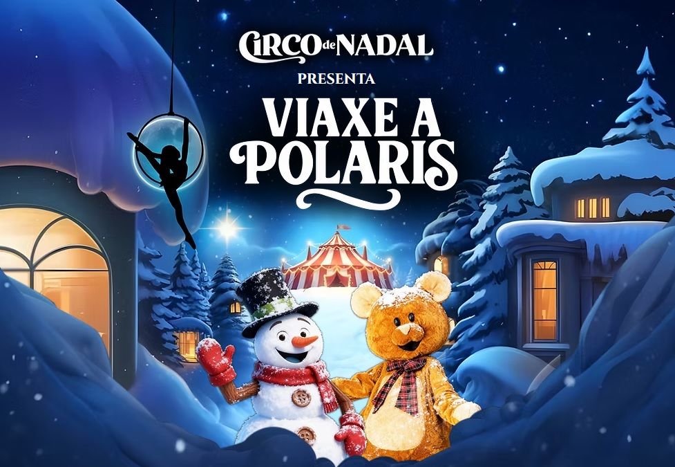 Cartel del Circo de Nadal de Vigo 2025.