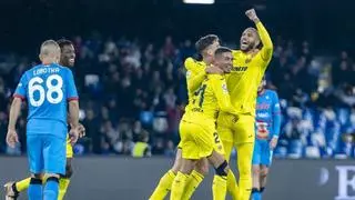 La crónica | El Villarreal saca muy buena nota en la última prueba ante el Nápoles (2-3)