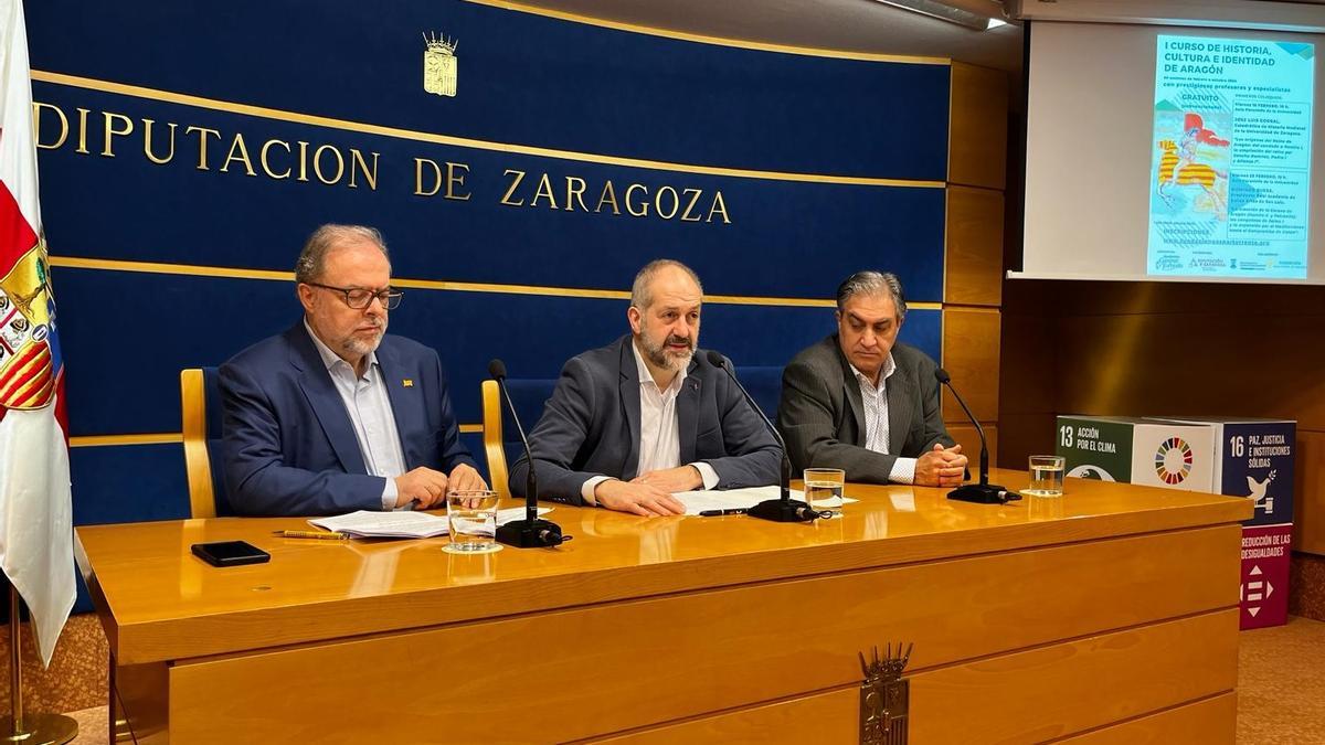 La Diputación de Zaragoza y la Fundación Gaspar Torrente han lanzado el primer curso de Historia, Cultura e Identidad de Aragón.
