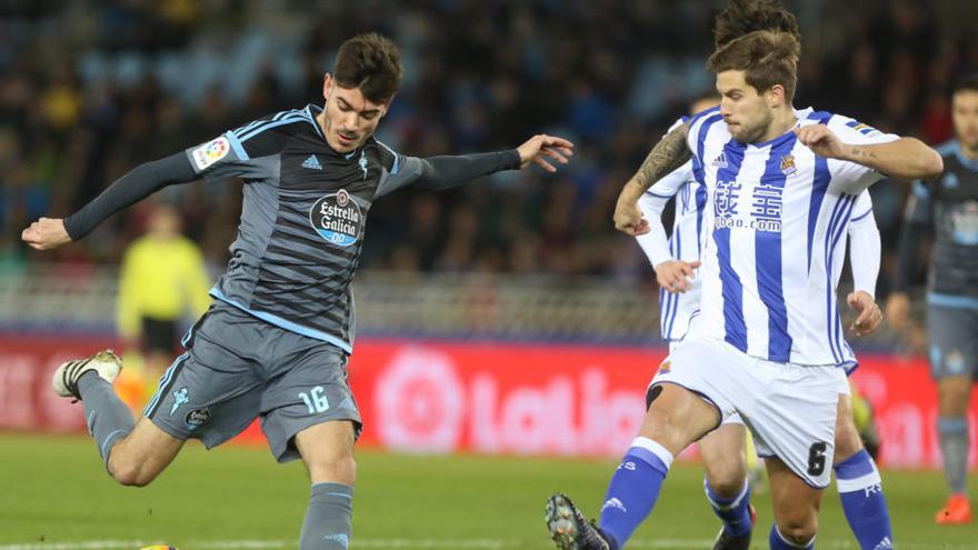 Iñigo Martínez y Rubén Pardo, bajas ante el Celta