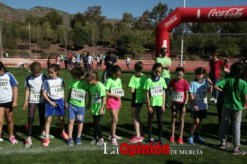 Final Cross Escolar de Lorca: Benjamin femenino