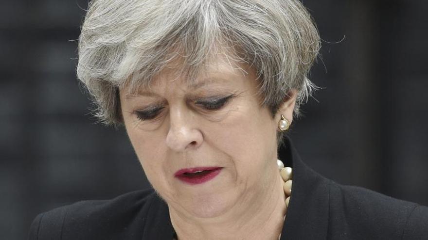 La primera ministra britànica Theresa May.