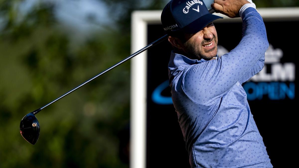 Jorge Campillo, donde el KLM Open, donde lidera con tres golpes de ventaja sobre el segundo.