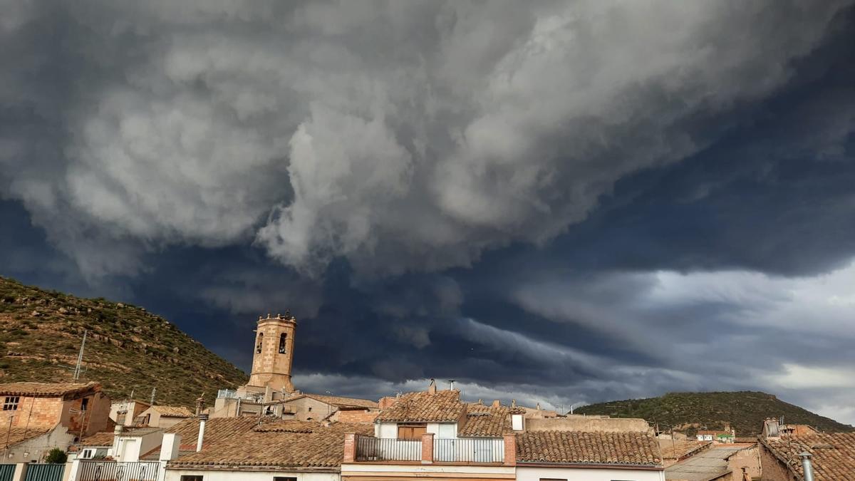 La tormenta a diversos llocs de Catalunya.