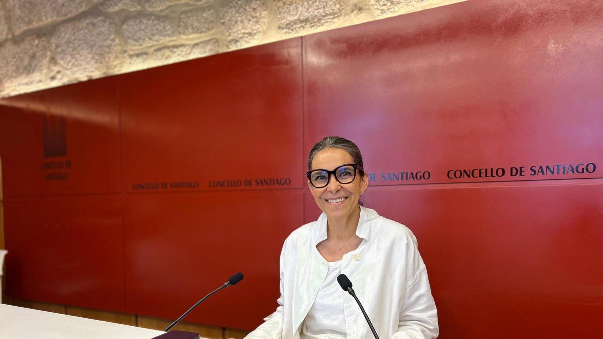A concelleira Non Adscrita Mercedes Rosón