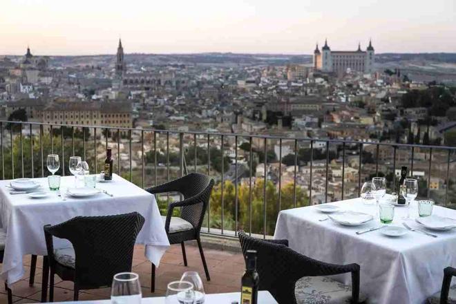 Parador de Toledo, vistas desde su terraza/restaurante
