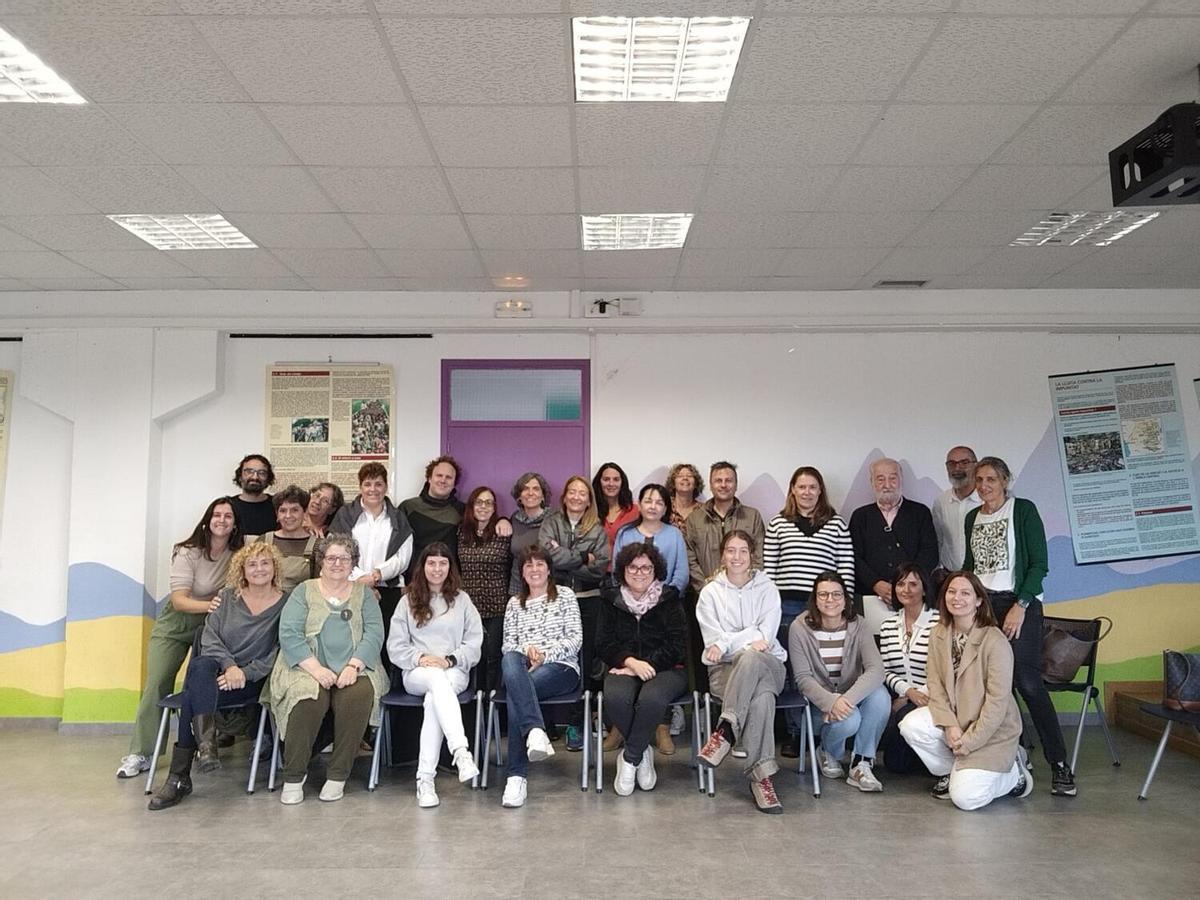 Imatge del grup impulsor del pla municipal de Salut