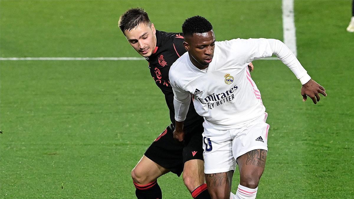 Vinicius Junior, autor del gol del empate