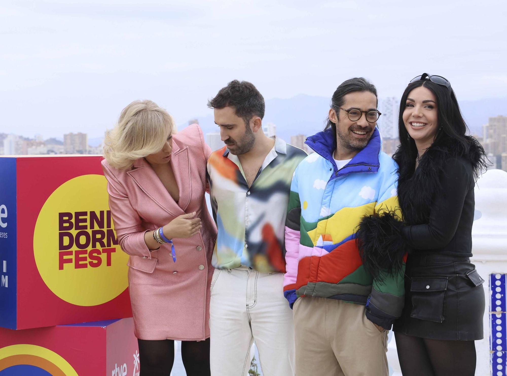 Así ha sido la rueda de prensa con los presentadores del Benidorm Fest 2024