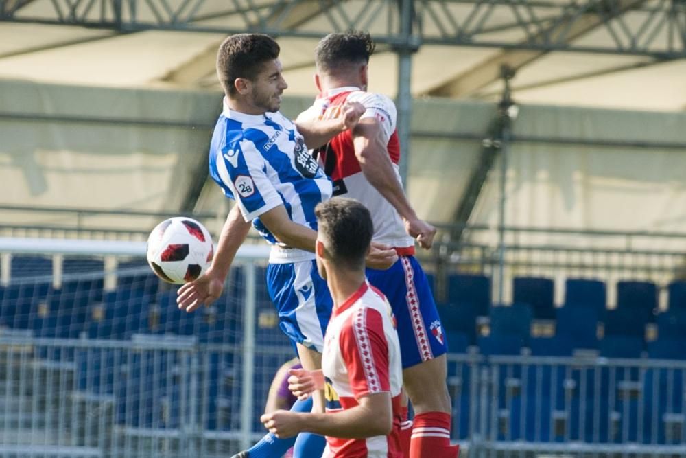 El Fabril le gana 3-2 al Arosa en María Pita